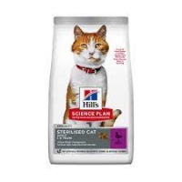 Hill's Young Adult Sterilsed Cat Duck 1,5kg 