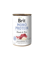 Brit Mono Protein Dog з ягнятком та темним рисом 400 g