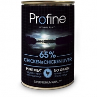 ProFine Chicken&Chicken Liver курица и печень 400г