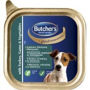 Butcher's gastromonia with Turkey,Game&Vegetables Консервований корм для собак з індичкою 150g