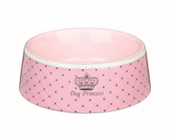 Trixie Dog Princess миска керамическая розовая 0,45л/16см