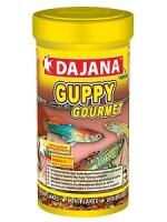 Dajana Guppy Gourmet 20g/100ml Комплексний бавовняний корм для рибок