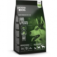 PrimaDog Adult Сухий корм для дорослих собак усіх порід з ягнятком та картоплею 2kg