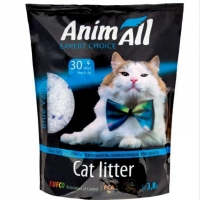 AnimAll наполнитель силикагель Кристаллы аквамарина для котов, 3.8л