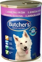 Butcher's with Lamb&Rice Консервований корм для собак з ягнятком та рисом 400g