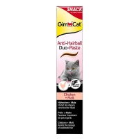 GimCat Anti-Hairball DuoPaste паста для котів з куркою шерстевивід 50г