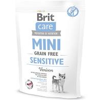  Brit Care GF Mini Sensitive для дорослих собак мініатюрних порід із почуттів. травнику 7 kg (розваг