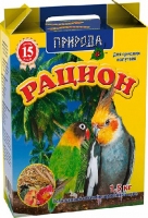 Природа Корм Раціон для середніх папуг 1,5 кг