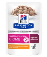 Hill's I/D Feline Gastrointestinal Biome 85g  з куркою пауч