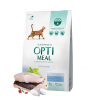 OptiMeal сухой корм для котов с треской 700г