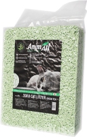 AnimAll Tofu, наполнитель тофу с ароматом зеленого чая, для котов, 6л