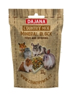 Dajana Country mix, минерал с фруктами и витаминами для мелких грызунов и кроликов, 55г