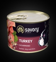 Savory Dog Gourmand индейка 200гр