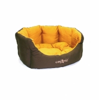  Croci диван для тварини Marrone коричневий/оранж 44см
