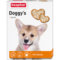 Beaphar Doggy's Junior витамины с кальцием для щенков 150шт