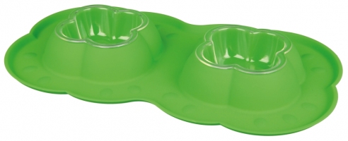 Trixie Doppelnapf Миски пластиковые с силиконовым поддоном 0,2 л/42 × 23 см