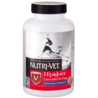 Nutri-Vet Hip&Joint Advanced 3 уровень, глюкозамин и хондроитиндля собак, с МСМ, 90 табл