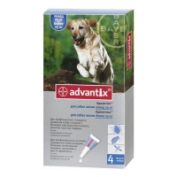 Advantix для собак весом более 25кг (4 шт) 
