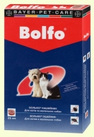 Bolfo ошейник от блох и клещ для кошек и собак малых пород 35см