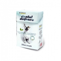 Croci Dental Defense Mini Treats Ласощі для собак, захист зубів зелений чай, 35г