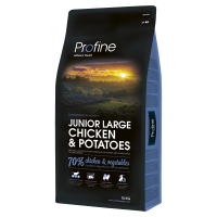 ProFine JUNIOR LARGE BREED CHICKEN&POTATOES курица и картофель для молодых собак больших пород 15kg