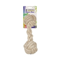 Croci ECO Іграшка для собак канат грейфер плетена гантель 7,5X25 см