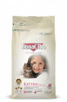 BonaCibo Kitten Chicken&Rice&Anchovy, сухой корм для котят курица, анчоусы, рис, 1,5кг