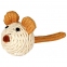 Trixie Игрушка для собак Мышь бумажная пряжа с погремушкой, 5 см