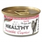 Healthy Irr Cap, влажный корм для привередливых котов, паштет с лососем и креветками, 85г