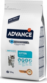 Advance Cat, Kitten, сухий корм для кошенят 1,5 кг