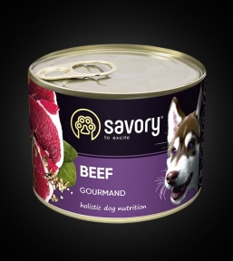 Savory Dog Gourmand з яловичиною 200гр