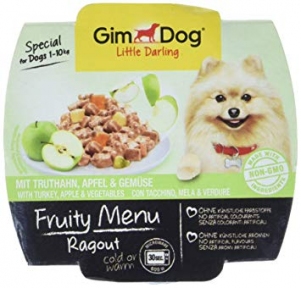 Gim Dog Frulty Menu LD рагу с индейкой, яблоками и овощами 100г, 1+1 Акция