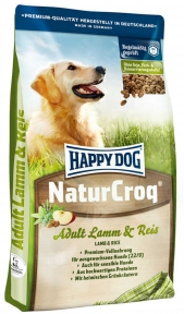 Happy Dog NutrCroq корм для собак з ягнятком та рисом 15кг+3кг