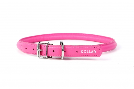 Collar Glamour нашийник круглий XS 8мм\20-25см рожевий