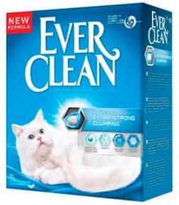 Ever Clean Extra Strong Clumping Unscented наповнювач(без запаху) 6л