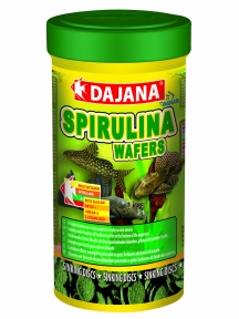Dajana Spirulina Wafers 100g/250ml Комплексний корм у вигляді тонучих платівок