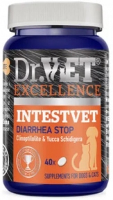 Dr. Vet INTESTVET (40таб/40г) вітамінно-мінеральна добавка для  собак та котів(1 шт)