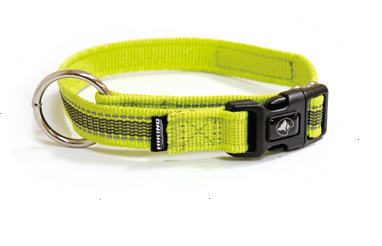 Croci Hiking Antishock, нашийник для собак, регульований, зелений, нейлон, 2*36-48см