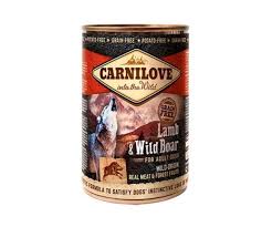 Carnilove Dog Lamb&Wild Boar консерви, 400g