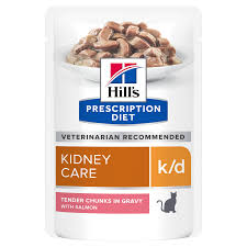 Hill's K/D Feline Renal Health Kidney Сare 85g з лососем пауч