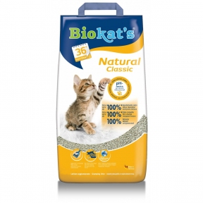 Biokat's Natural наповнювач, що комкується, для котячого туалету 10кг