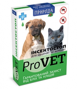 Природа ProVet ІнсектоСтоп для цуценят та кошенят 6шт ( 1шт)