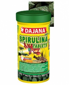 Dajana Spirulina tablets 150g/250ml Корм у таблетках з водоростями
