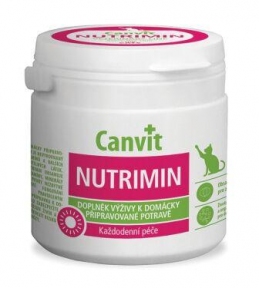  Canvit Nutrimin for cats - кормова добавка біологічно активних речовин 150g