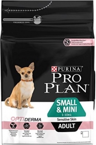 PRO PLAN Adult Small & Mini Sensitive Skin для взрослых собак мелких пород 3kg 