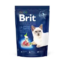 Brit Premium Cat Sterilised Сухий корм для стерилізованих кішок з лососем 300g