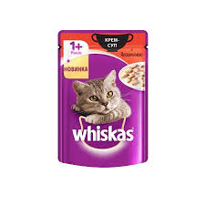 Whiskas Крем-суп з яловичиною 85г