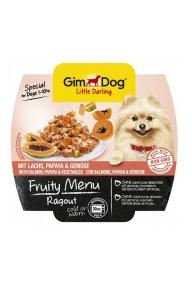Gim Dog Frulty Menu LD-рагу з лососем, папайя та овочами, 100г, 1+1 Акція
