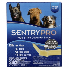 Sentry Pro нашийник від бліх, кліщів, яєць та личинок бліх для собак 56 см