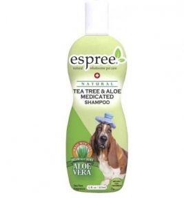 Espree Tea Tree & Aloe Shampoo Лікувальний шампунь з олією чайного дерева для собак 355мл